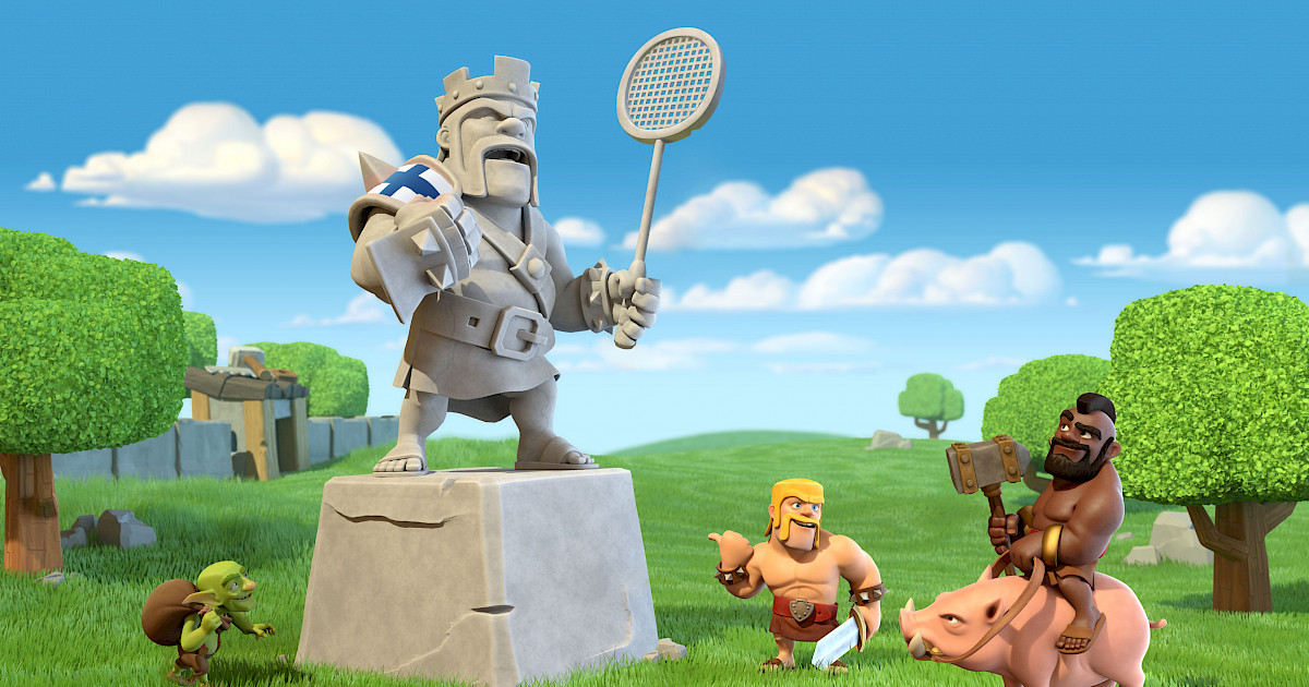 BADMINTON FINLAND AND SUPERCELL’S CLASH OF CLANS GAME PROUDLY PRESENT